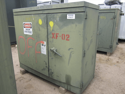 75 KVA ABB Pad Mount Oil Transformer