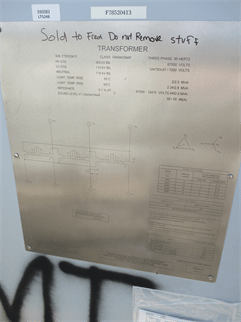 2000/2500 KVA Delta Star Substation Oil Transformer