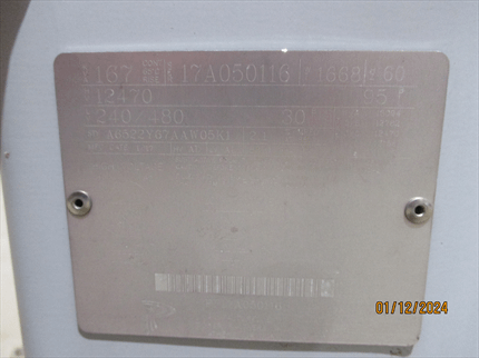 167 KVA Power Partners Pole Mount Transformer