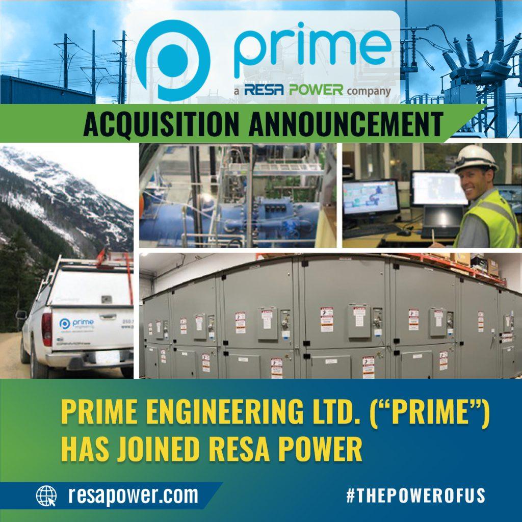 Prime has joined RESA Power