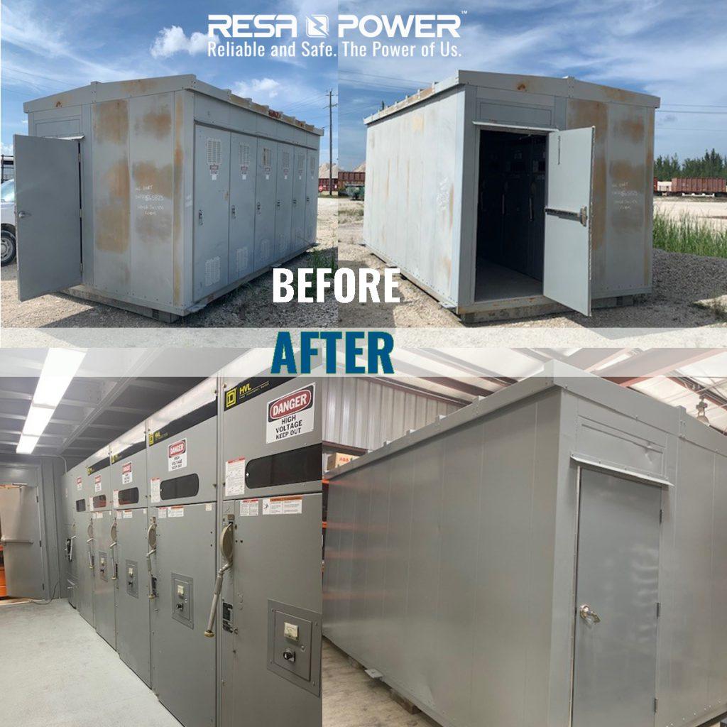 System Remanufacturing Before and After