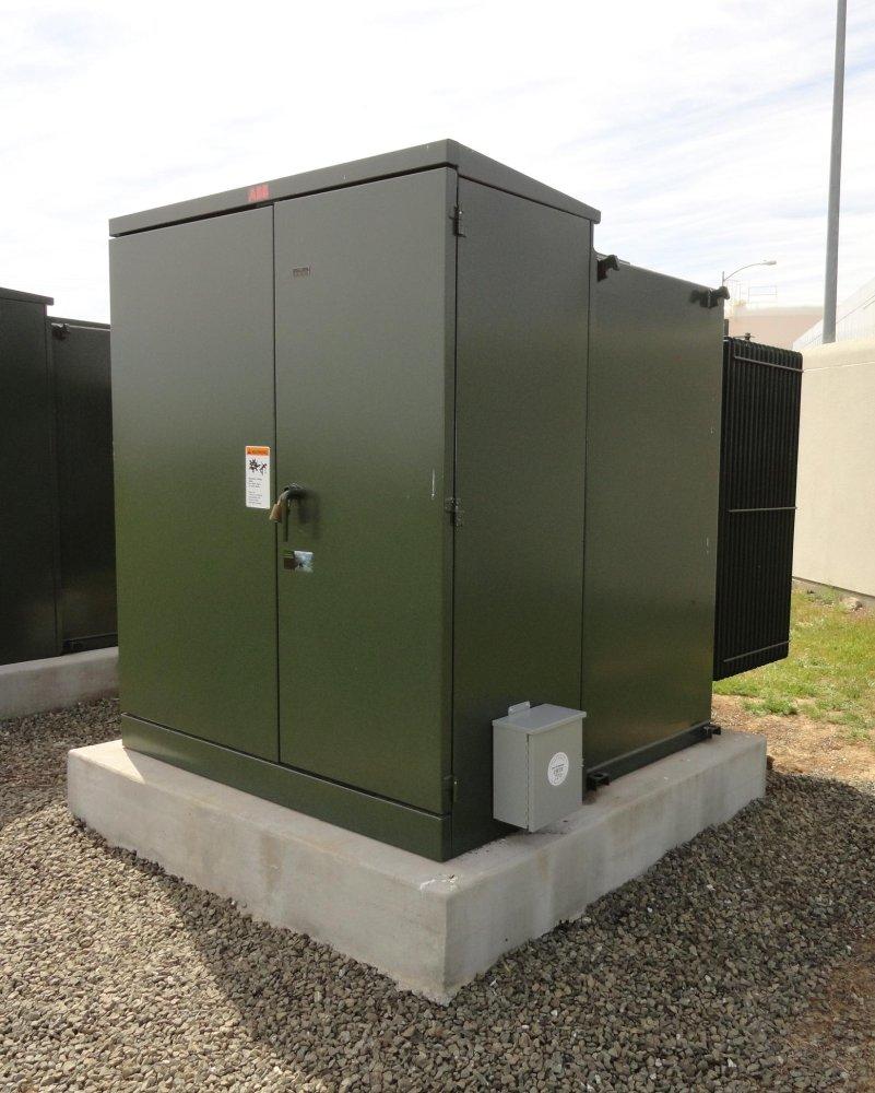 sample guard enclosure for power transformer